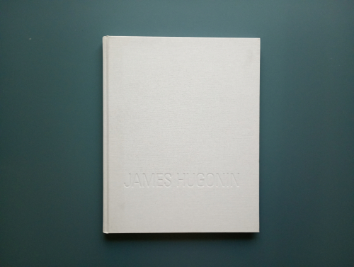 Book cover from James Hugonin: And Our Eyes Scan Time