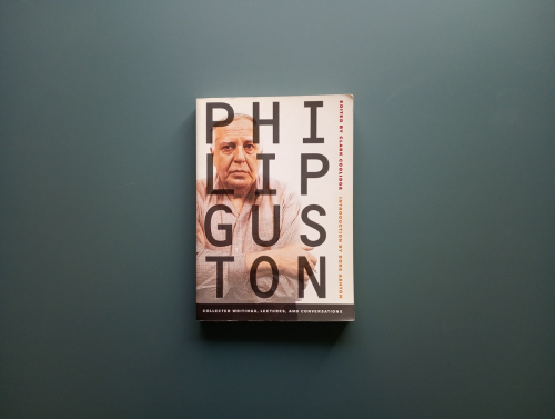 Book cover from Philip Guston: collected writings, lectures, and conversations