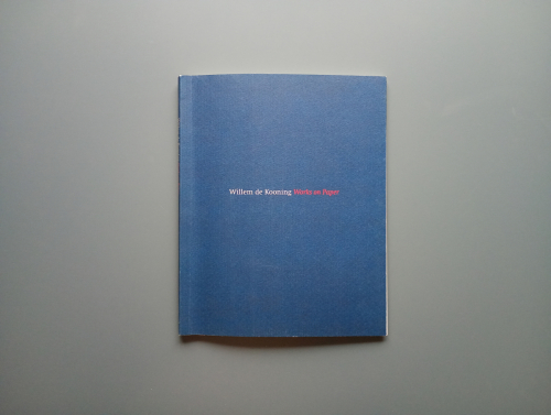 Book cover from Willem de Kooning: Works on Paper