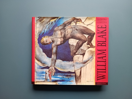 Book cover from La Divina Comedia. William Blake