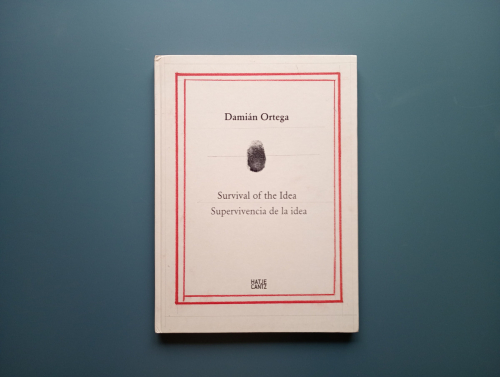 Book cover from Damian Ortega. Survival of the Idea 