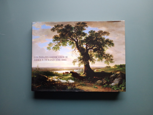 Book cover from Los paisajes americanos de Asher B. Durand (1796-1886)