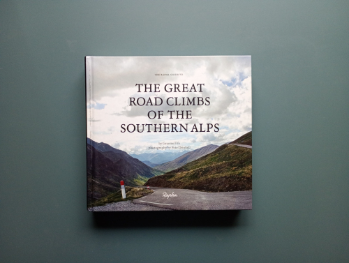 Book cover from The Great Road Climbs of the Southern Alps