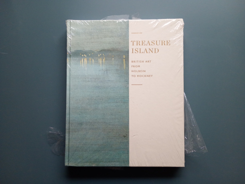 Book cover from Treasure Island. British Art From Holbein To Hockney