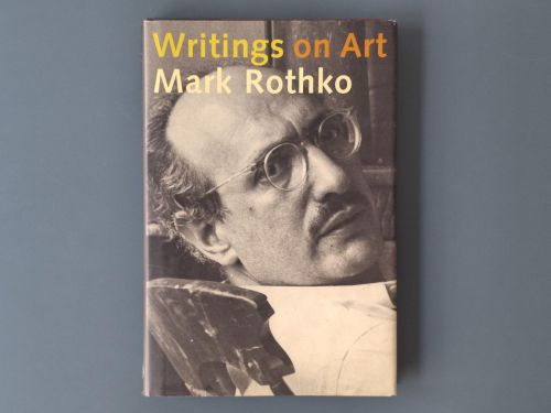 Book cover from Writings on Art