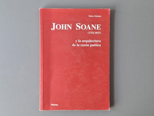 Book cover from John Soane (1753-1837) y la arquitectura de la razón poética