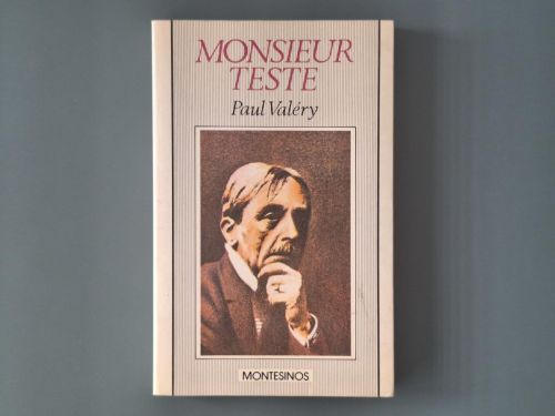Book cover from Monsieur Teste 