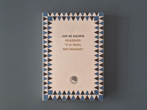 Book cover from Velázquez. It is truth, not painting