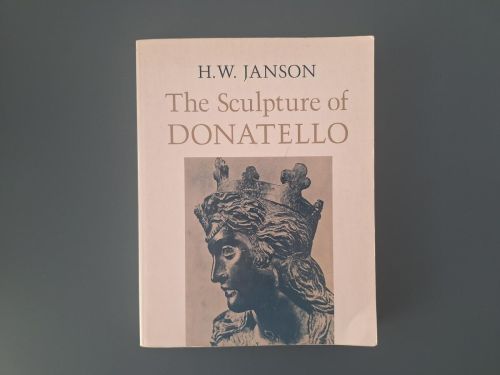 Book cover from The sculpture of Donatello