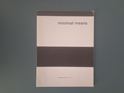 Book cover from Minimal Means 