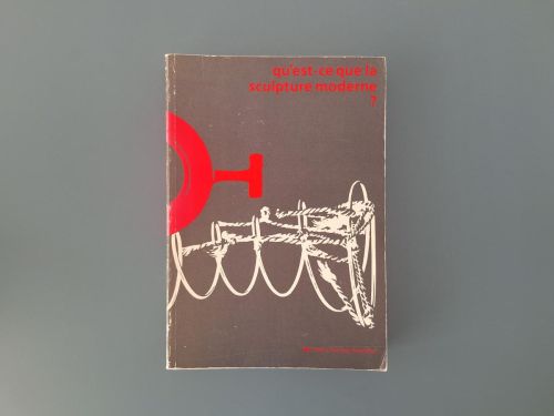 Book cover from Qu'est-ce que la sculpture moderne