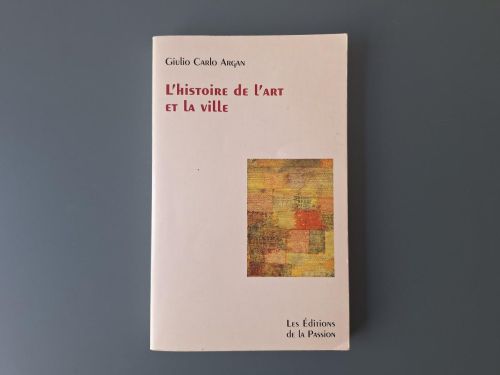 Book cover from L'histoire de l'art et de la ville