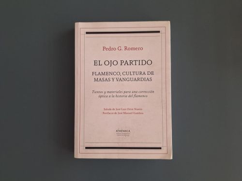 Book cover from El ojo partido. Flamenco, cultura de masas y vanguardias