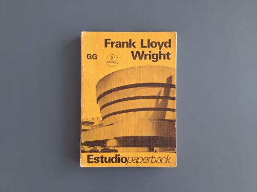 Book cover from Frank Lloyd Wright