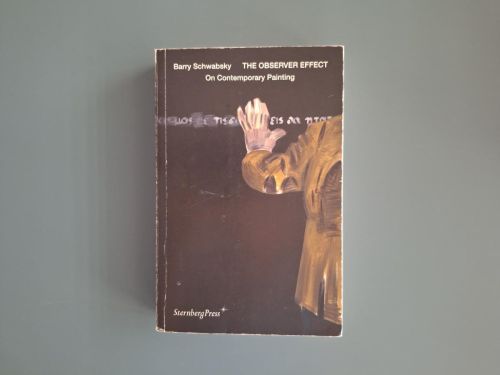 Book cover from The Observer Effect: On Contemporary Painting